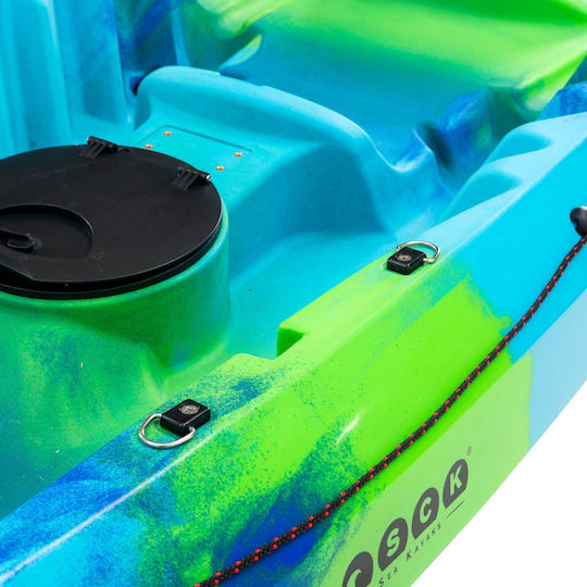 SCK Nereus Hd 2903 Caiac De Plastic Pentru Pescuit Pentru 2 Persoane Verde