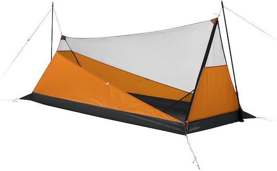 Robens Summer Camping Mountaineering Tent Orange for 1 Person Waterproof