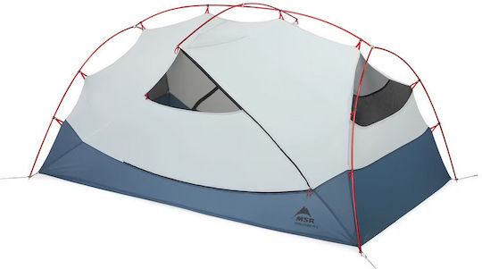 MSR Camping Tent Igloo Mountaineering Green with Double Cloth 4 Seasons for 2 People Waterproof 3000mm 224x264x102cm