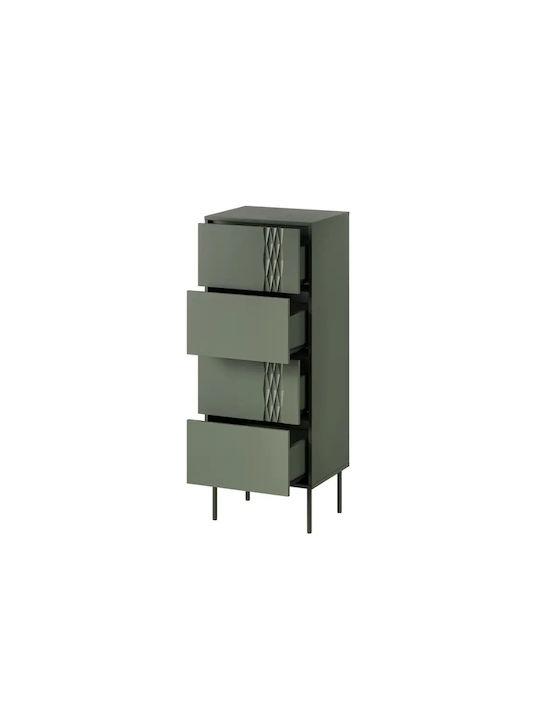 Метална Чекмедже Аποθήκευσης 4s Tresse Chest Д50xШ40xВ125см