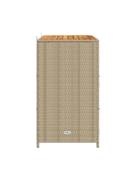 Cabinet de depozitare din lemn masiv L70xW50xH87buc