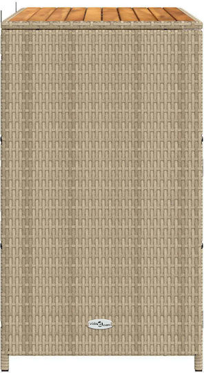 Cabinet Storage Solid Wood L70xW50xH87cm
