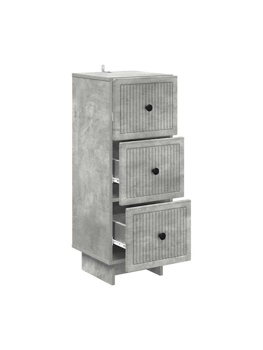 Metal Storage Cabinet L33xW34.5xH90cm