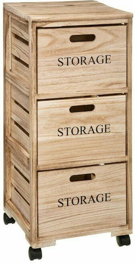 Storage Trolley Small Storage Furniture Drawer M34xW31.4xH82.2cm Storage Trolley Small Storage Furniture Drawer M34xW31.4xH82.2cm