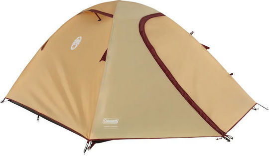 Coleman Sommer Campingzelt Igloo Beiges für 3 Personen 180x180x120cm