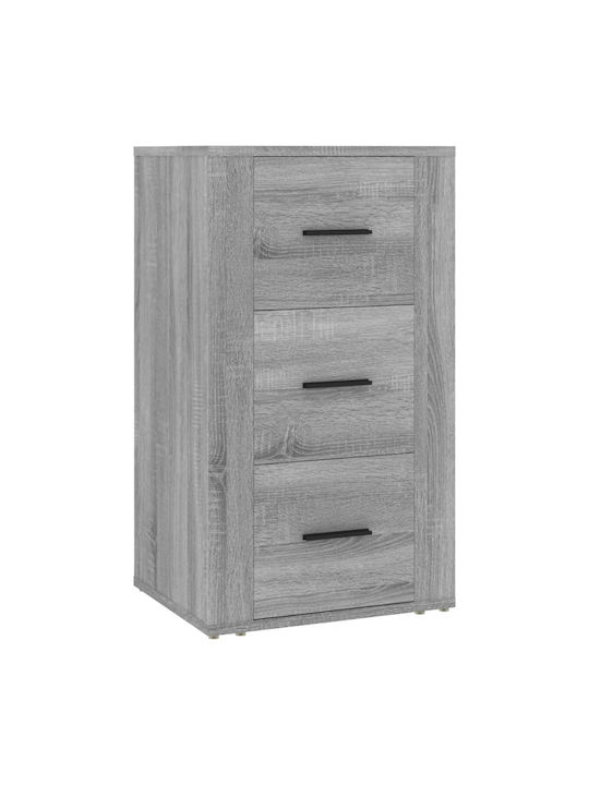 Wooden Storage Cabinet with 3 Drawers M40xW33xH70cm