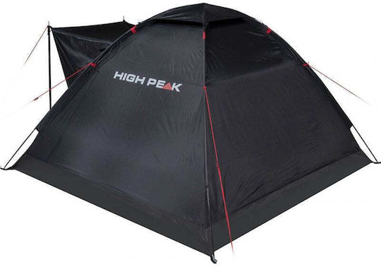 High Peak Beaver 3 Camping Tunnel Tent Gray 3 Seasons