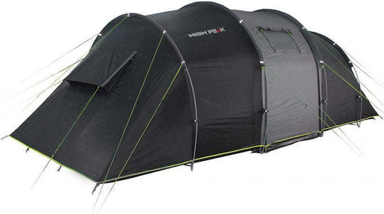 High Peak Tauris 4 Зимна Къмпинг Сцена Тунел Черна за 2 Души