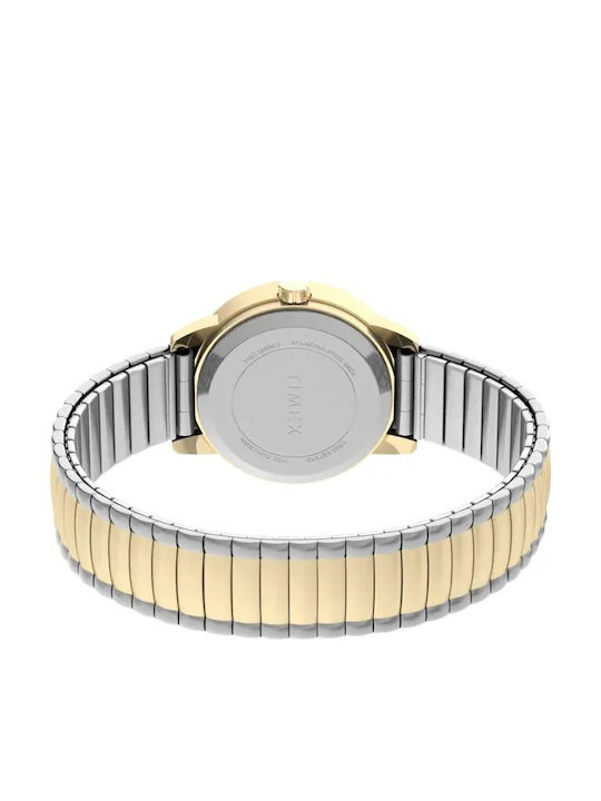 Timex Ρολόι Μπαταρίας με Μεταλλικό Μπρασελέ Timex Ρολόι Μπαταρίας με Μεταλλικό Μπρασελέ