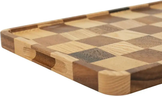End Grain Servierplatte Hölzernes 38x24cm pl00082.009