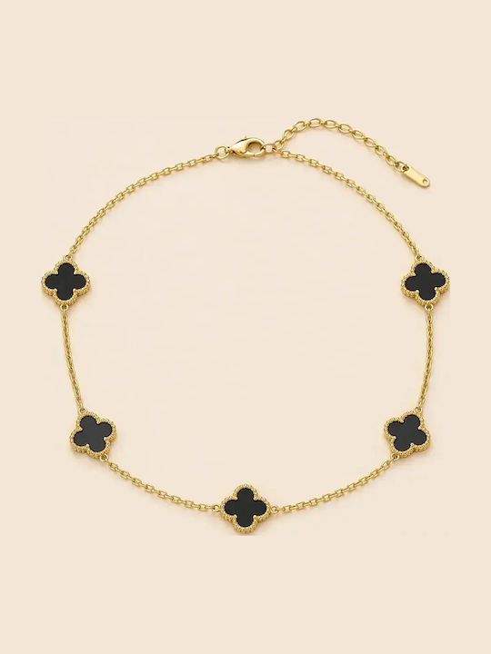 Kinzi Necklace Made Of Black Steel