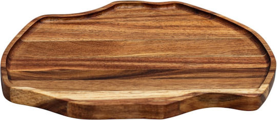 Hölzernes Servierplatte 38x26cm pl894