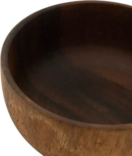 Round Wooden Serving Bowl with 14cm Diameter bl10053.049