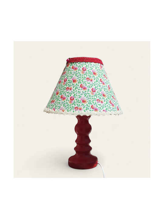 Πορτατίφ Flower & Lace Διαστάσεις 30*25*10 Ε27 Κεραμική Βάση