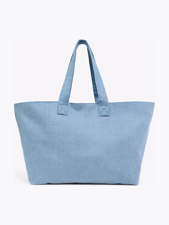 Γυναικεία Τσάντα Shopper Ώμου Μπλε