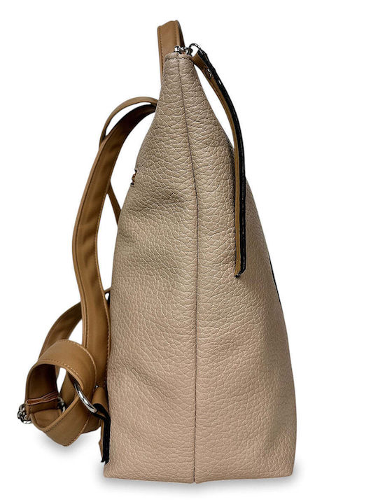 Women's Backpack Bag Strict Rawia Tabac Brown
