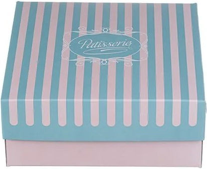 Intertan Set 11 Paper Pastry Shop Boxes 19x19x8cm