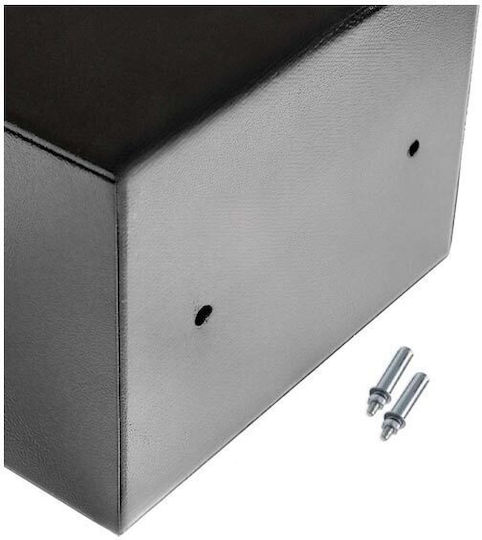 Cheffinger Safe With Digital Lock and Key M17xW30xH17cm Weight 2.2kg