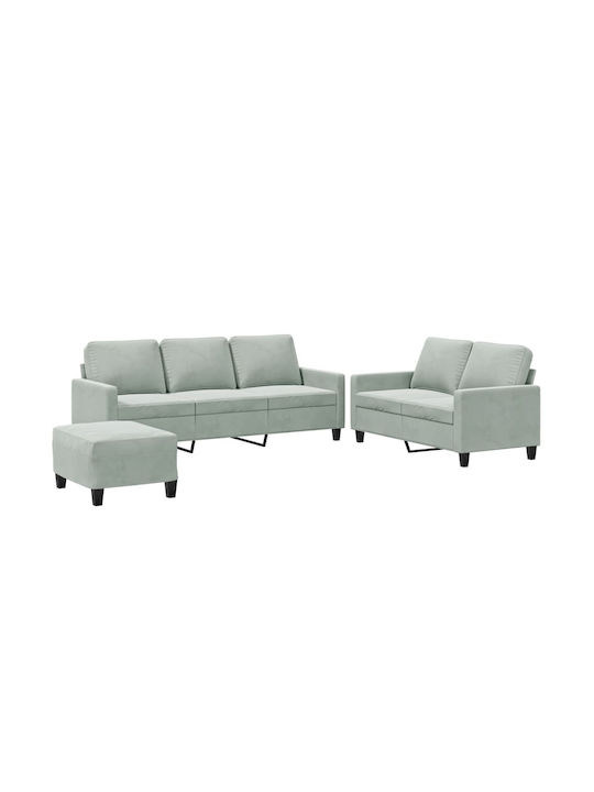Set de Sufragerie 3 Scaune & 2 Scaune & Taburet