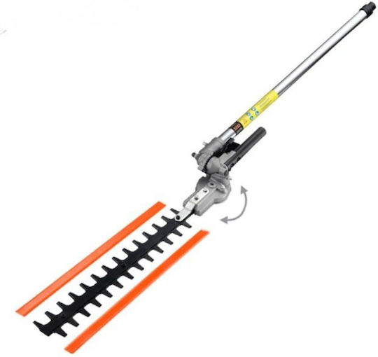 POLYMHXANHMA-520-2 Garden Multi Tool Gasoline 5 in 1: Pole Saw / Grass Trimmer / Hedge Trimmer Attachment / Olive Harvester / Extension