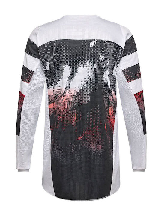 Fox 180 Kairos Men's Motocross Long-Sleeved Riding Jersey White Color