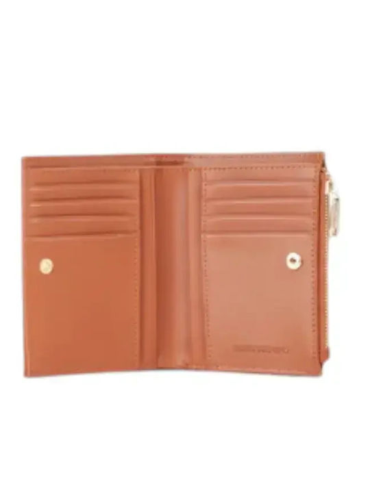 Small Fabric Women's Wallet Tabac Brown