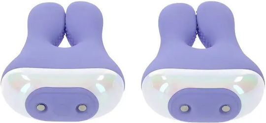 Playboy Nipple Clamps In Purple Color