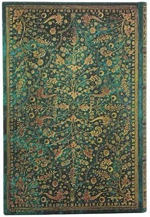 18 Month Academic Weekly 2026-2027 Emerald Flower Mini Horizontal Paperblanks 9780349718743
