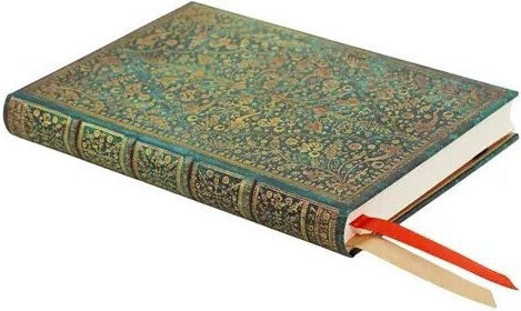 18 Month Academic Weekly 2026-2027 Emerald Flower Mini Horizontal Paperblanks 9780349718743