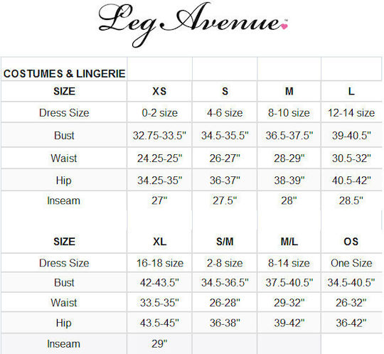 Leg Avenue Blushing Bride Στολή Νύφη Λευκή
