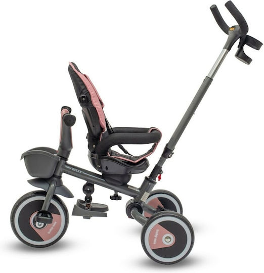 BabyMix Tricicletă Pliabilă și Tricicletă Pentru Copii 5 în 1 Pentru 1.5+ Ani Roz 56255