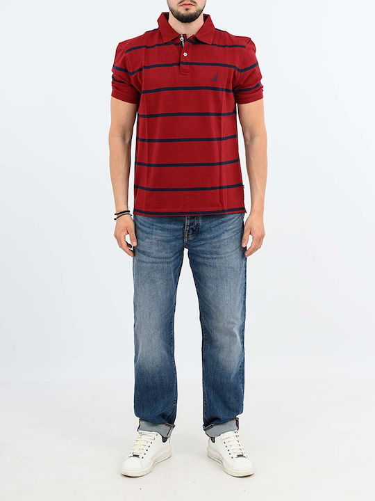 Polo Μπλούζα Κοντομάνικη Darkred