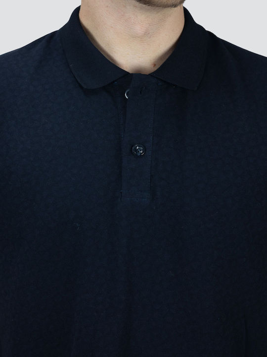 Polo Bluza Tricou Cu Mânecă Scurtă Albastru Marin