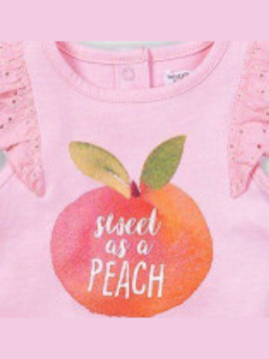 Kinderbekleidungsset mit Sommer Leggings 2 Stück Rosa