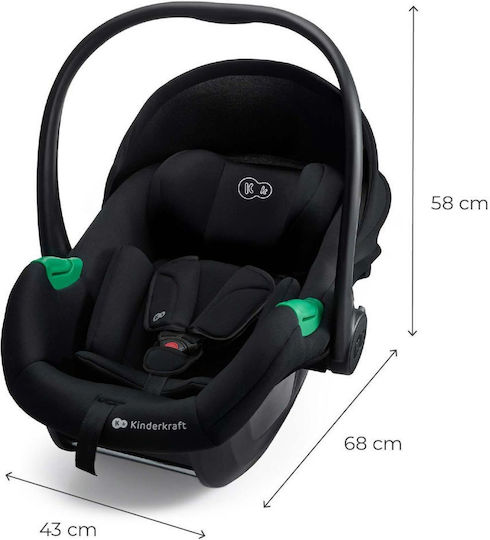 Kinderkraft Столче за Кола i-Размер с ISOfix 0-13 кг