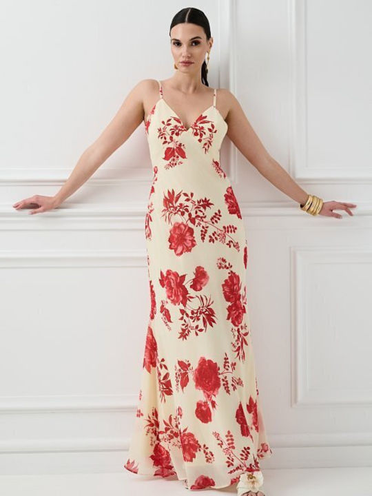 Summer Maxi Dress for Wedding / Christening Blonde