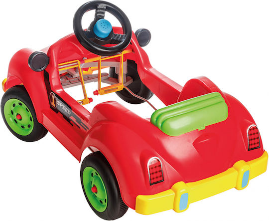 Mașină Cu Pedală Monopost Roșie Pentru 2+ Ani BUR4788_red
