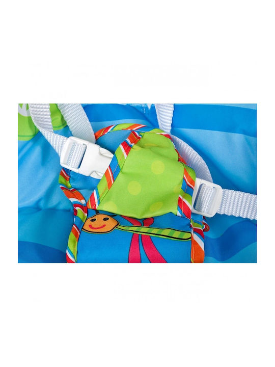 MalPlay Relax Manual Pentru Bebeluși cu Muzică Albastru pentru Copil până la 18kg