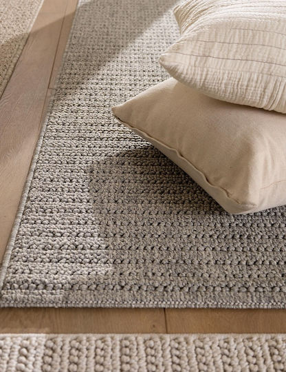 Royal Carpet Χαλί Καλοκαιρινό Ψάθινο 130x190cm Grey