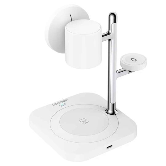 Acefast Ασύρματος Φορτιστής (Qi Pad) 32.5W Λευκός (E39)