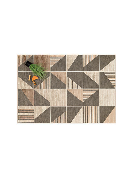 Newplan Lux 3070/80 Rectangular Brown Rug 133x190cm