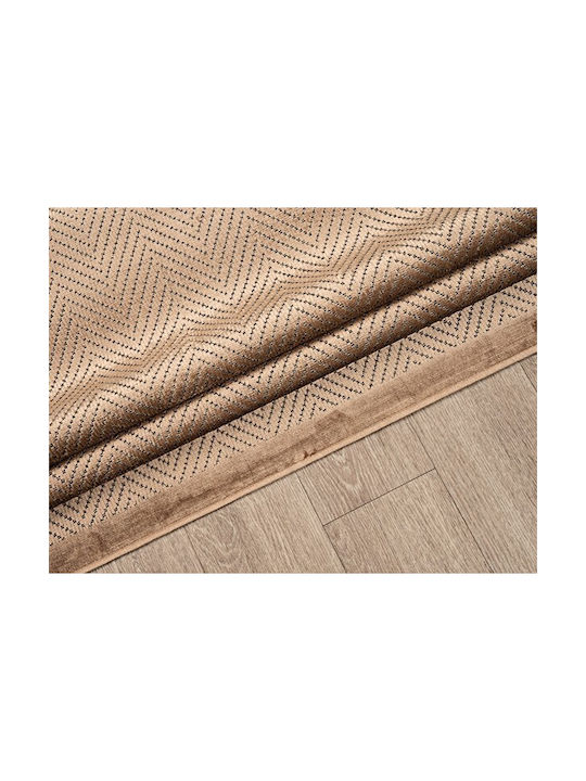 Newplan Lux 3112/80 Χαλί Ορθογώνιο Μπεζ 133x190cm