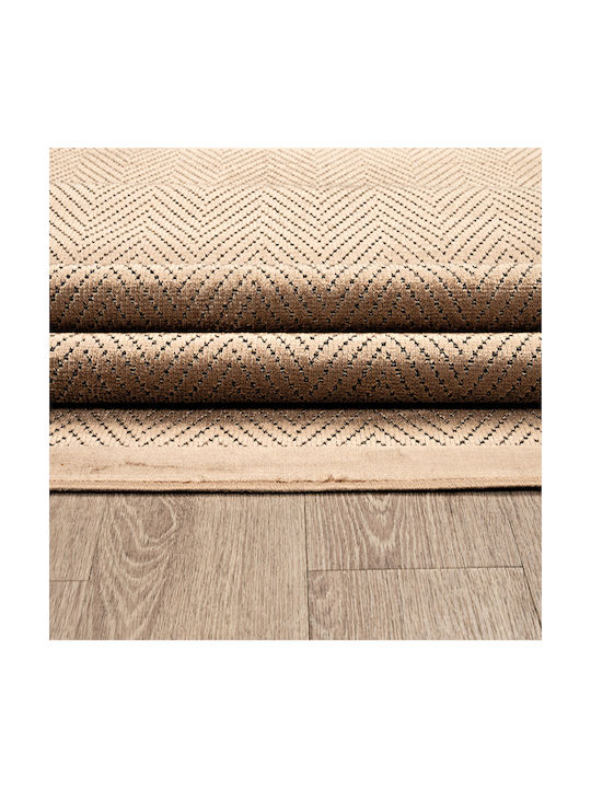Newplan Lux 3112/80 Χαλί Ορθογώνιο Μπεζ 160x230cm