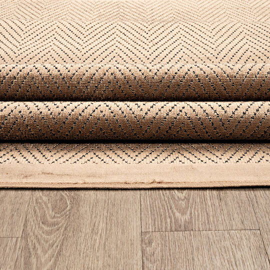 Newplan Lux 3112/80 Wohnzimmer Teppich Beige 80x150cm