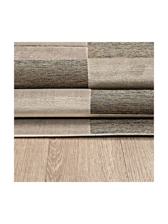 Newplan Lux 3069/27 Wohnzimmer Teppich Rechteckiges Braunes 160x230cm