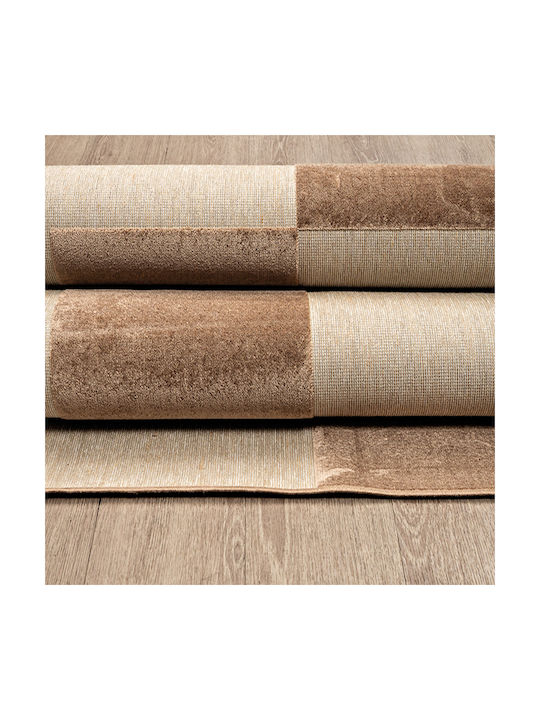 Newplan Lux 3069/74 Χαλί Ορθογώνιο Καφέ 133x190cm