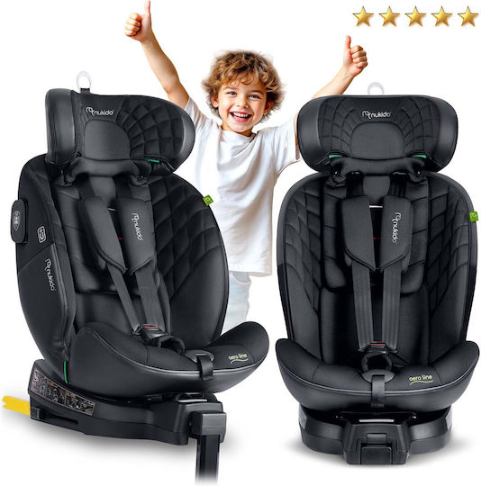 Nukido Aero Kinderautositz i-Size mit ISOfix Schwarz