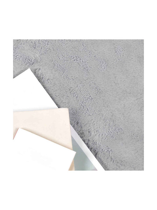 vidaXL Χαλί Ορθογώνιο Γκρι 120x170cm
