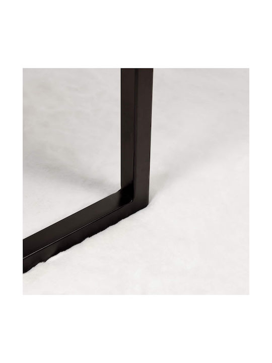 vidaXL Χαλί Στρογγυλό Λευκό Φ120cm