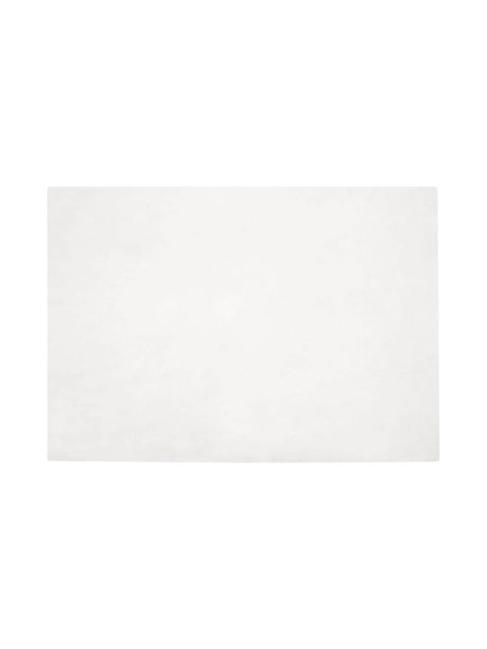 vidaXL Χαλί Ορθογώνιο Λευκό 120x170cm